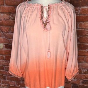 Sonoma Goods For Life 3/4 Sleeve Blouse